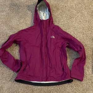 The North Face raincoat
